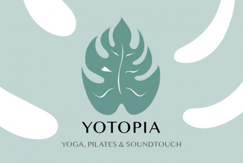 Businesscard design for yoga company 'Yotopia'